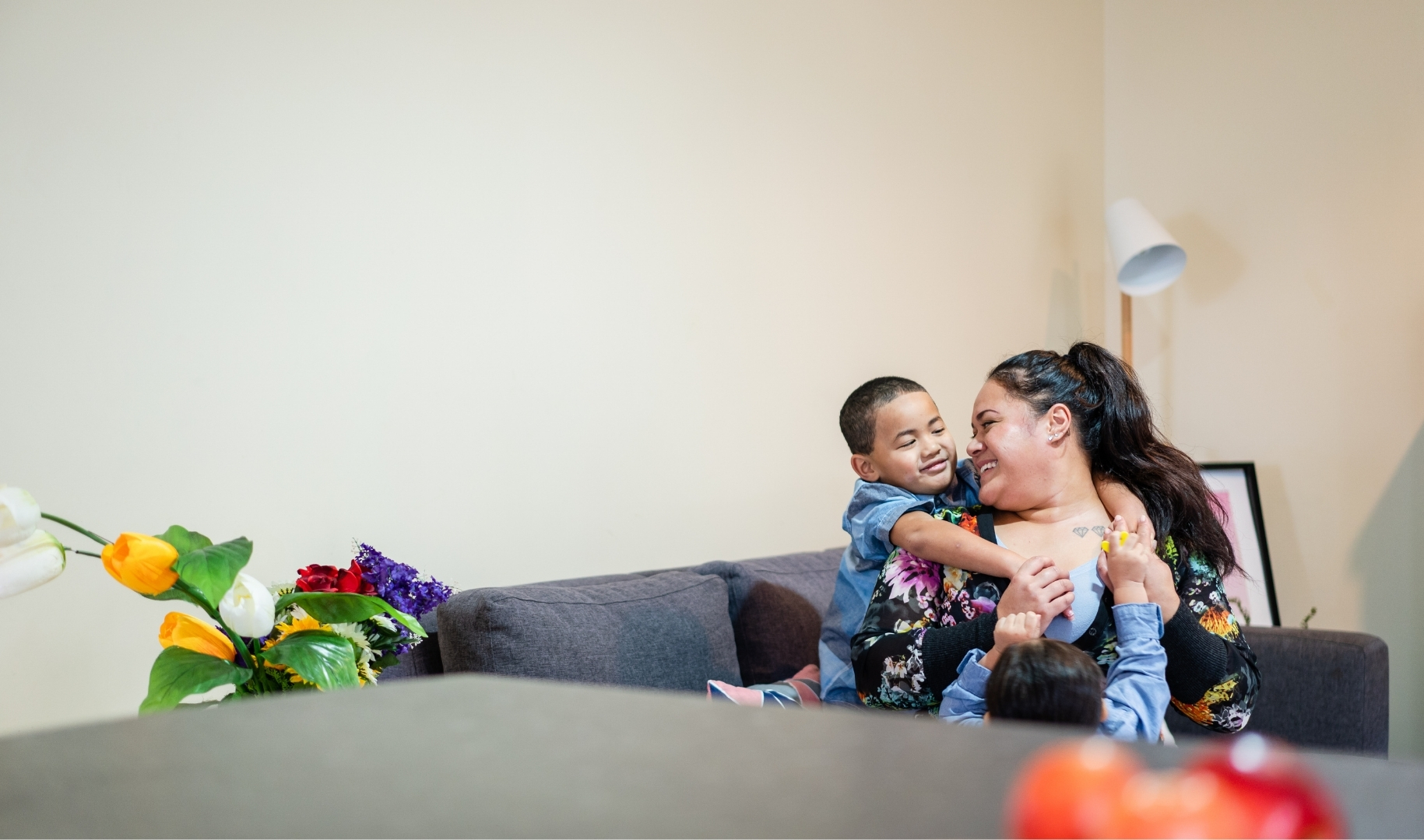 Whānau in their home - Mahi Pai Foundation home ownership programme